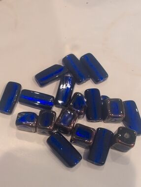 Cobalt Blue Color Glass Beads